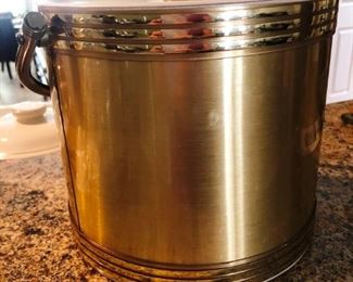Brass ice bucket