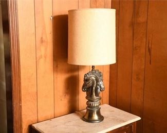 3. Horse Head Table Lamp