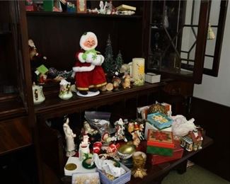 23. Group Lot Of Christmas Decorations