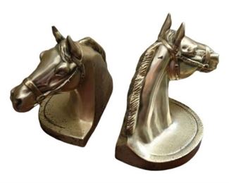 28. Horse Head Bookends