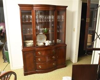 69. Drexel Mahogany China Cabinet