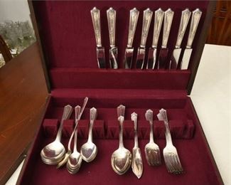 72. Alvin Regent Pattern Sterling Silver Flatware
