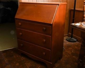 85. Continental Furniture Slant Front Desk