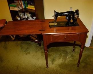 100. Vintage Singer Electric Sewing Machine