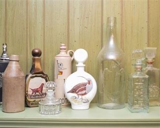 133. Nine 9 Vintage Bottles