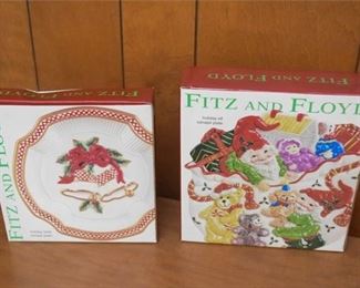 149. Two 2 Fritz and Floyd Canape Plates