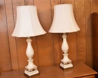 150. Pair Of Table Lamps