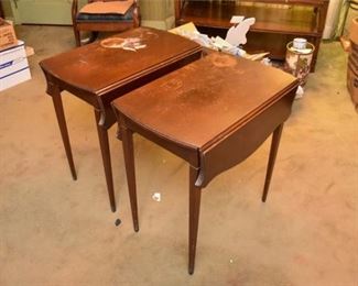 168. Pair Of Drop Leaf Tables