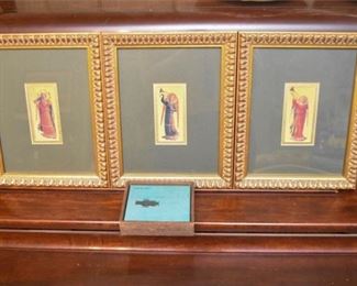 172. Three 3 Framed Religious Prints
