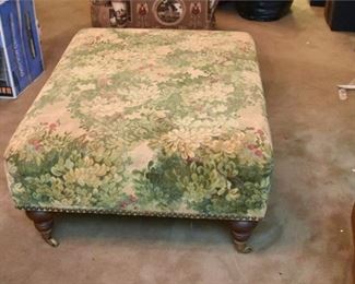173. Upholstered Ottoman