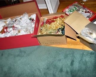 217. Group Lot Of Christmas Decorations