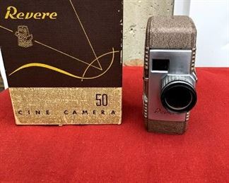 Revere 8mm movie camera