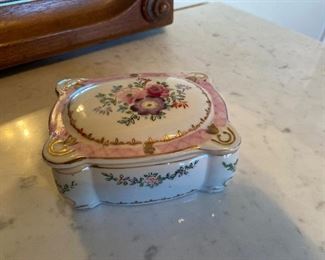 Vintage Porcelain Jewelry Box, Andrea $20 - DISCOUNTED TO $10, OBO