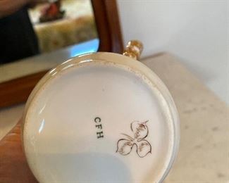 Vintage Hand Painted Porcelain Pitcher, Signed $28 - DISCOUNTED TO $20, OBO
