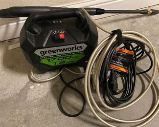 Greenworks 1700 psi Electric  Power Washer, $40 - DISCOUNTED TO $30, OBO