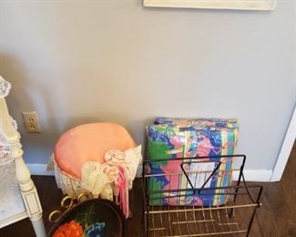 vintage magazine racks