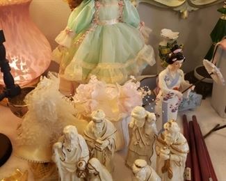 dolls, nativity