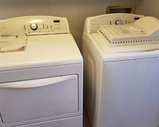 washer and dryer, work great, we have been using them
