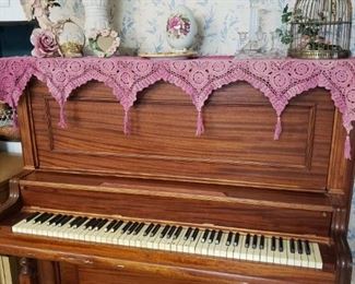 an old upright Piano
