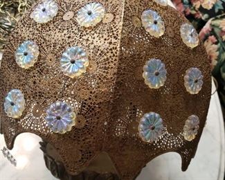pretty vintage lamp, my favorite