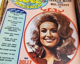 Country music magazines from the 70's