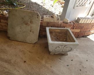 cement planter