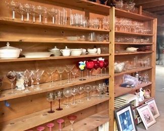 Loads of glassware