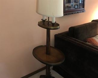 (2) Cooper Lamb table lamps