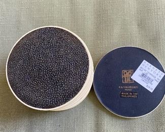 R&Y Shagreen Coasters