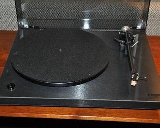 RARE REGA PLANAR 3 TURNTABLE. EXCELLENT USED CONDITION WITH THE EXCEPTION THAT THE HAMMER STICKS SLIGHTLY. OUR PRICE $450.00
