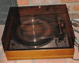 DUAL 1219 HI-FI AUTOMATIC TURNTABLE WITH COVER AND ORIGINAL MANUAL. OUR PRICE $275.00
