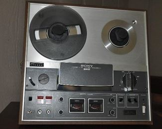SONY THREE HEAD TAPE RECORDER REEL TO REEL TC-366. OUR PRICE $225.00