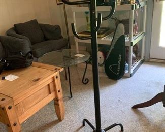 Metal Childs Coat Rack