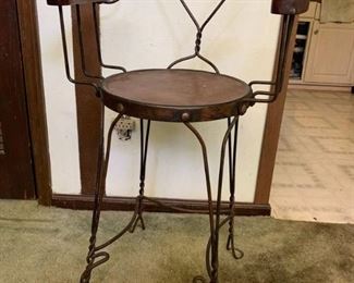 Retro Ice Cream Parlor Chair