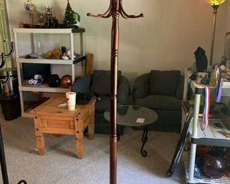 Wooden Coat Rack
