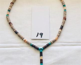 Navajo Sterling heishi necklace - $50.00