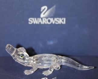 $20. Swarovski, alligator #7661.