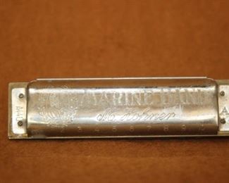 $25. Marine Band harmonica, M Hohner. no box.