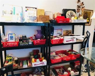 CANDLES, CRAFT ITEMS, SEWING , ART SUPPLIES, SHELLS & MORE