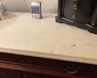 Marble top, good condition   $875.00