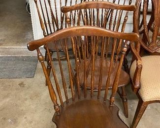 4 lovely Windsor  chairs. 