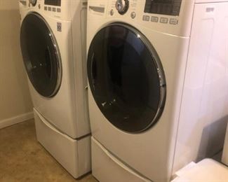 LG Direct Drive Washer/Dryer on Drawers