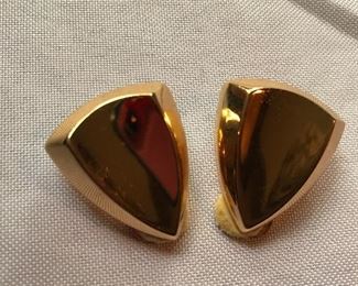 Christian Dior Clip Earrings