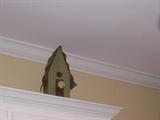 Green birdhouse