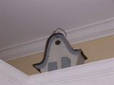 White birdhouse