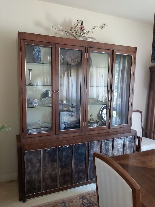 Mid Century China Cabinet by Thomasville