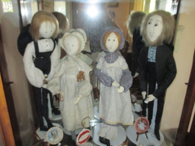 TONS of P. Buckley Moss Amish Dolls, Lithographs & More
