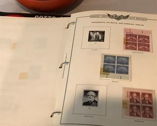 Stamp albums