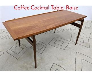 Lot 127 High Quality Artist Signed Coffee Cocktail Table. Raise