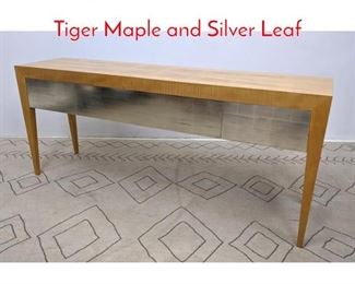 Lot 213 JeanPaul Viollet Sideboard Tiger Maple and Silver Leaf